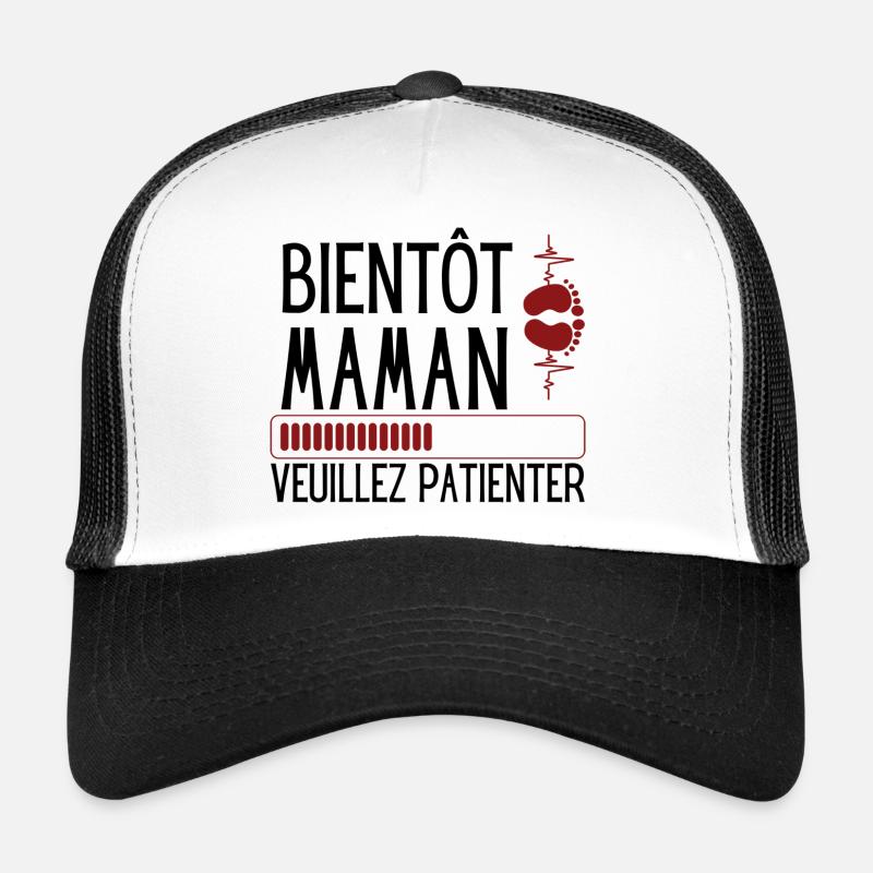 BIENTOT MAMAN Casquette trucker 