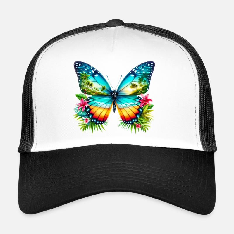 Papillon Casquette trucker 