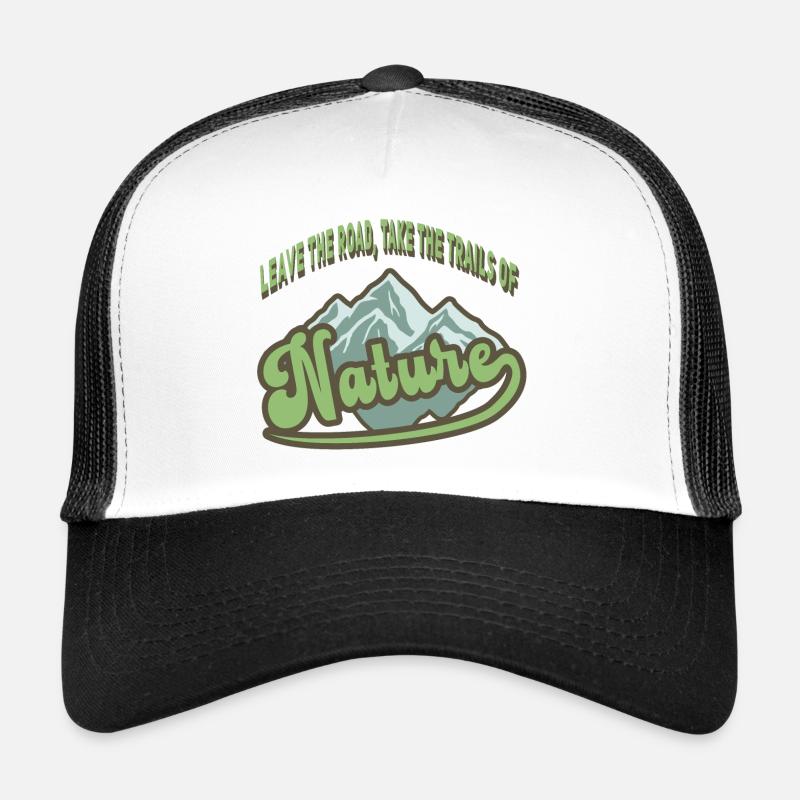 For nature lovers - Trucker Cap - white/black