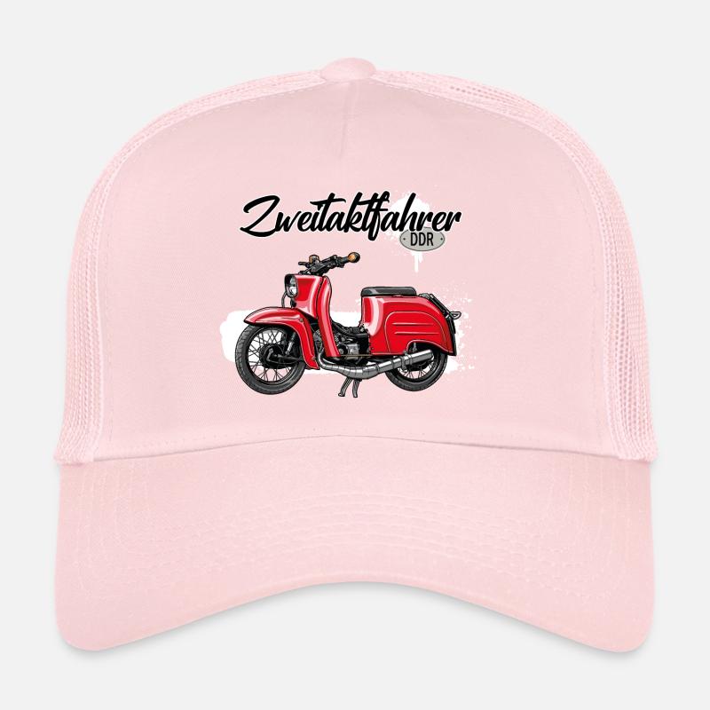 Schwalbe (red / two-stroke rider) // Illustration Trucker Cap