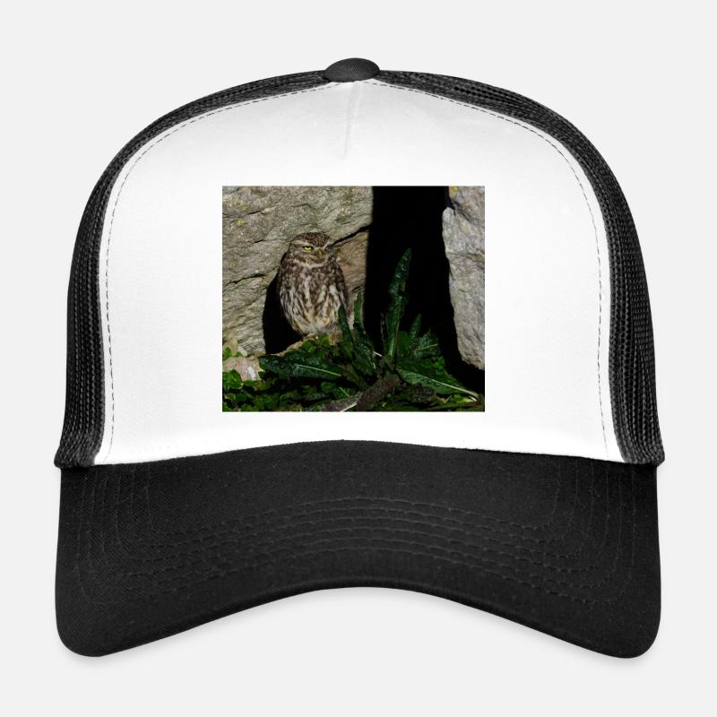 Sml - Trucker Cap - white/black