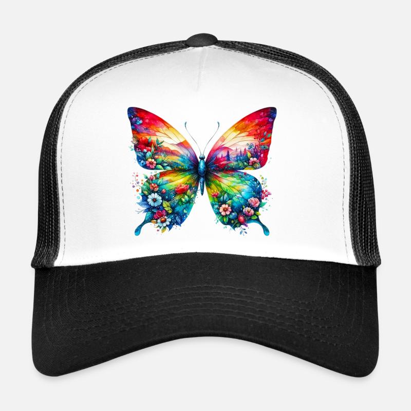 Papillon Casquette trucker 