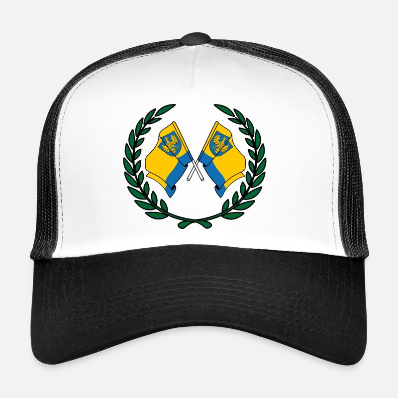 Flags Opole laurel wreath Trucker Cap