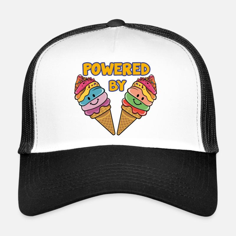 Funny ice cream design and saying Trucker Cap