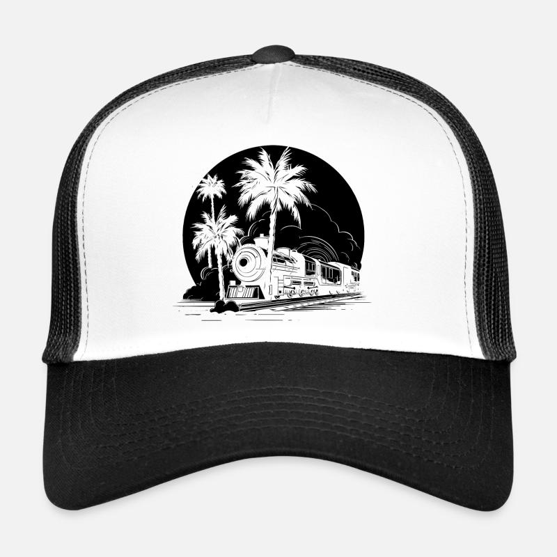 Chemin de fer Casquette trucker 