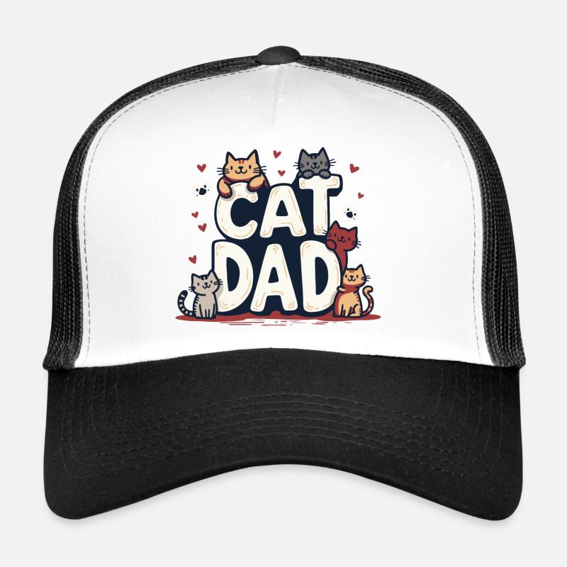 CHAT DAD Casquette trucker 