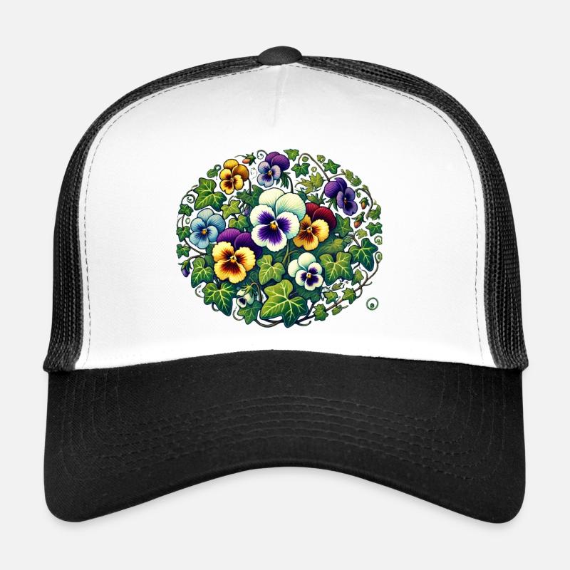 Pansies Trucker Cap