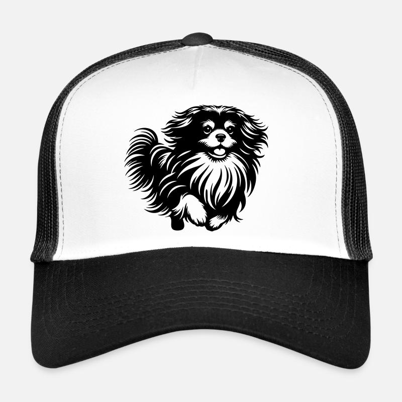 Épagneul tibétain Casquette trucker 