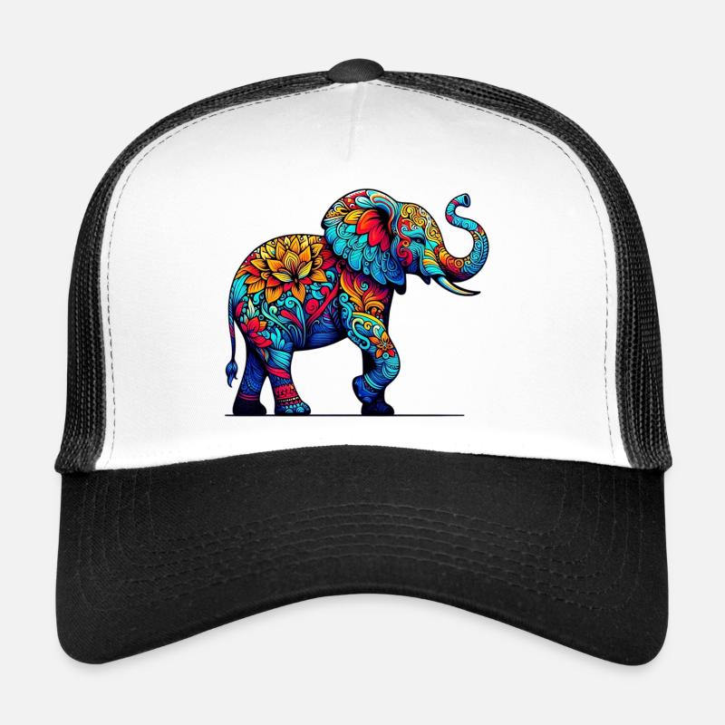 Éléphant Casquette trucker 
