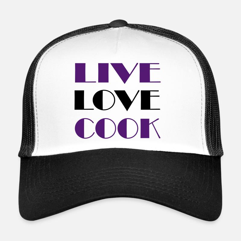 Passion pour la cuisine Casquette trucker 