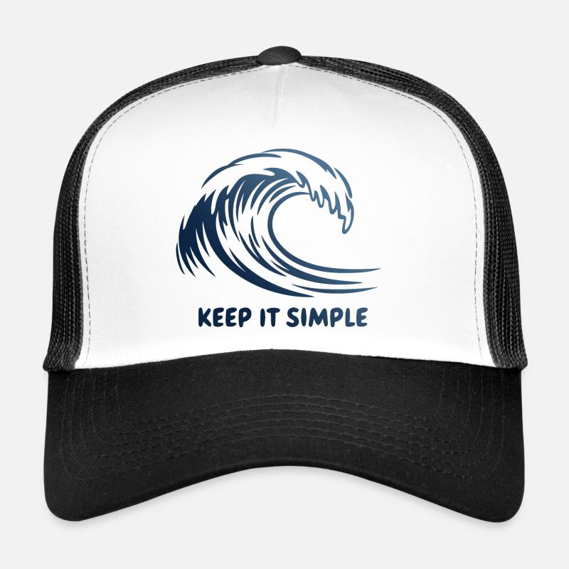 Keep It Simple Wave Trucker Cap