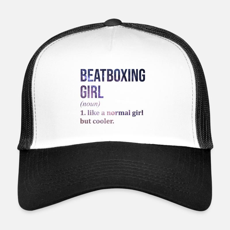 Beatboxing Casquette trucker 