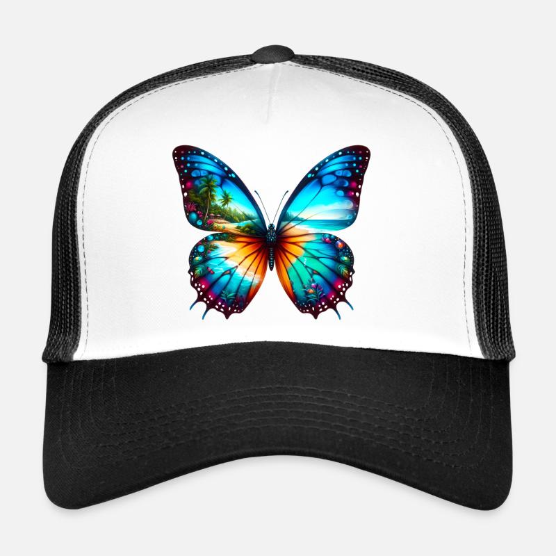 Papillon Casquette trucker 