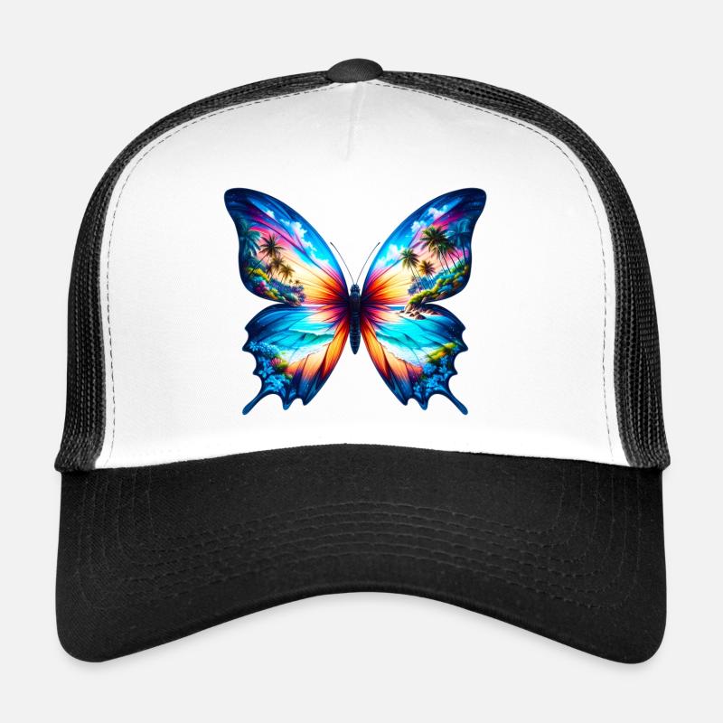 Papillon Casquette trucker 