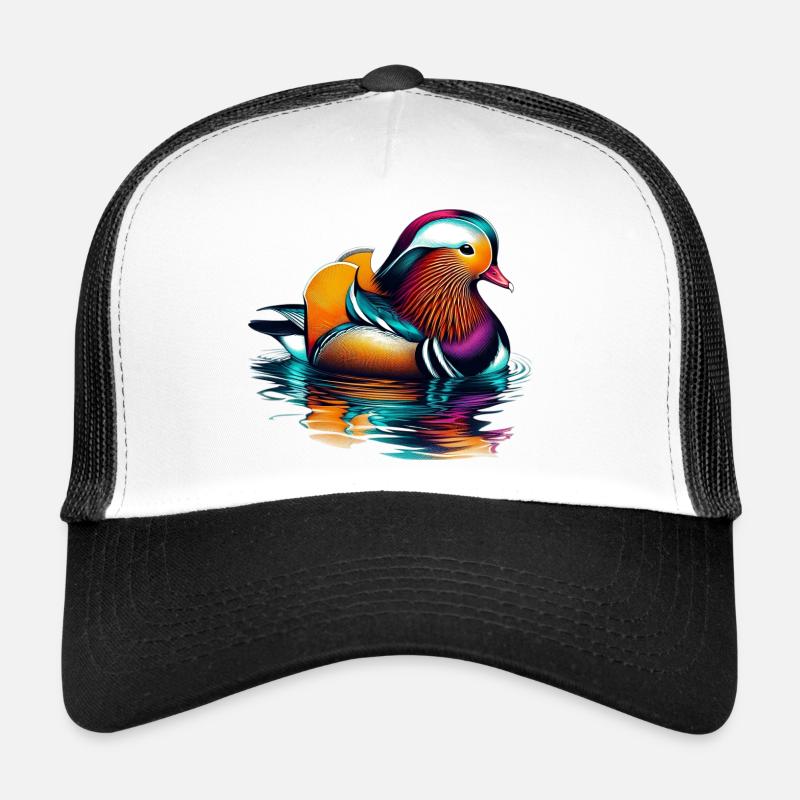 Mandarin duck Trucker Cap
