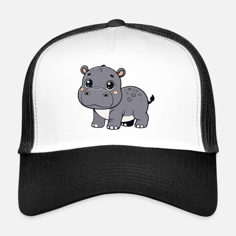 Nilpferd-Kind Trucker Cap