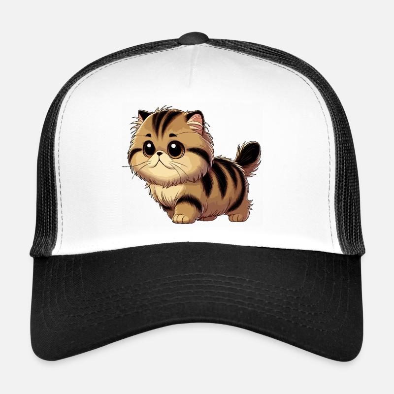 Chat persan Casquette trucker 