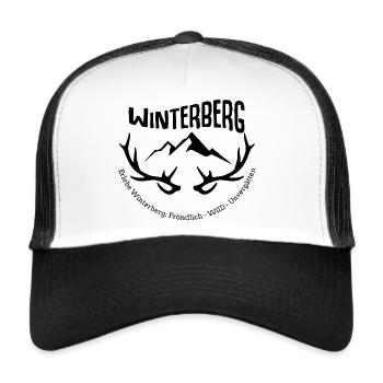 Erlebe Winterberg Fröndlich Wild Unvergätten - Trucker Cap - Weiß/Schwarz - Vorne