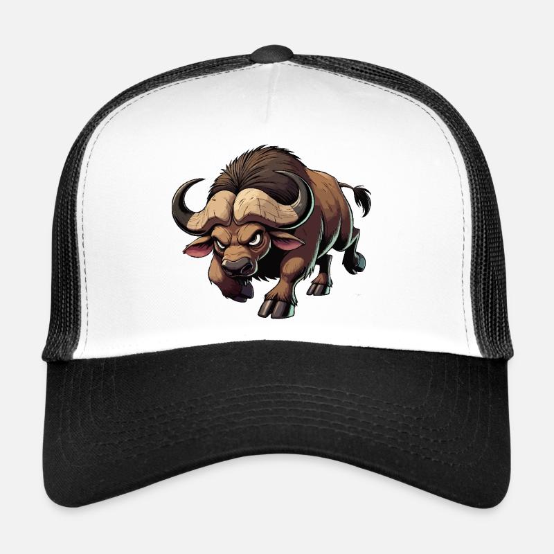 Buffle du Cap féroce Casquette trucker 