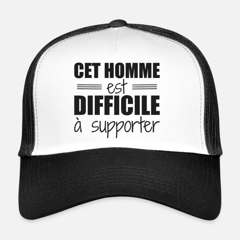 This man is hard to bear Trucker Cap