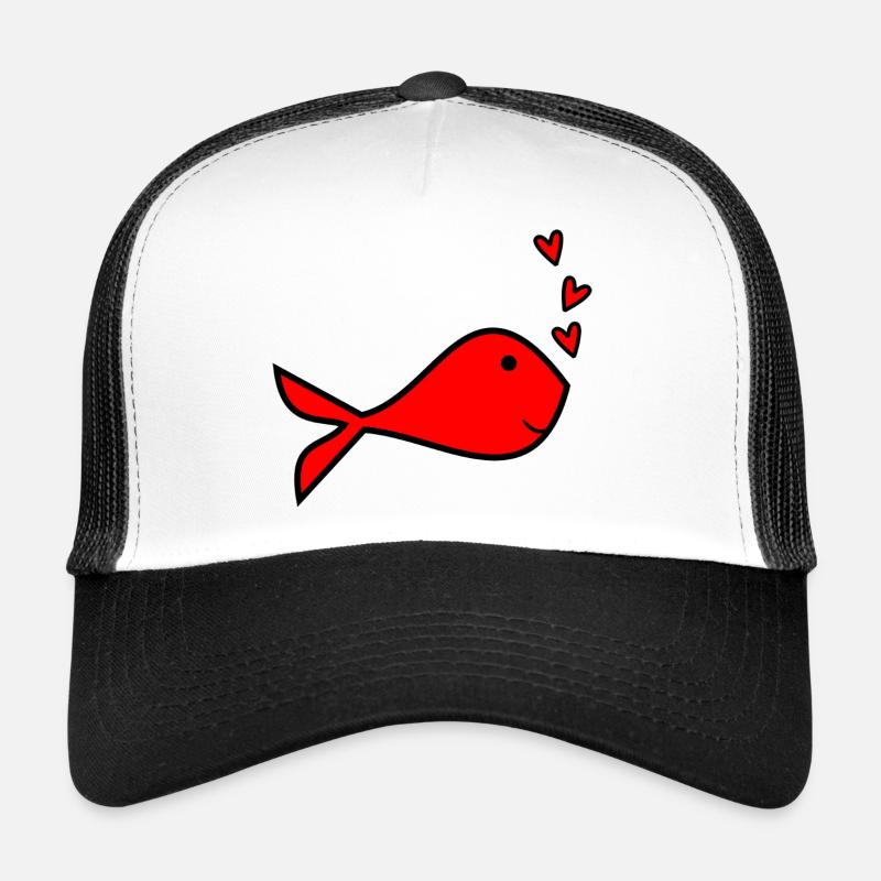 POISSON. SARDINE. POISSON D'AVRIL. ANNIVERSAIRE Casquette trucker 