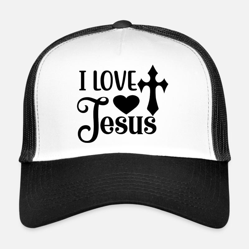 Aimer comme Jésus Casquette trucker 