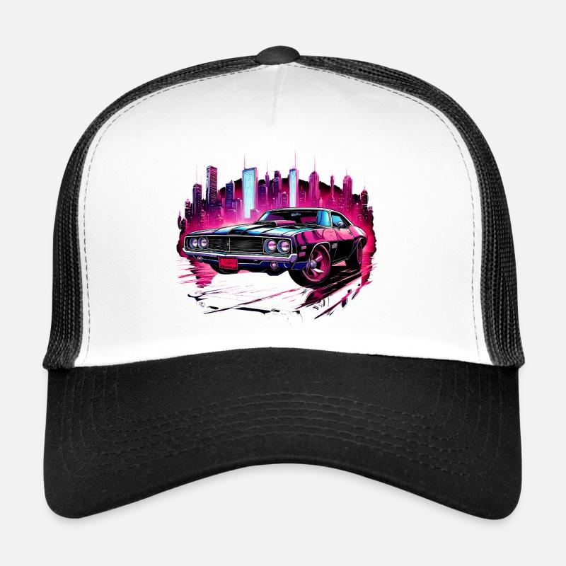 voiture03 Casquette trucker 