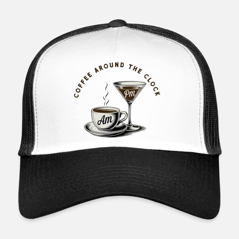 Pause-café, Café 24 heures sur 24 Casquette trucker 
