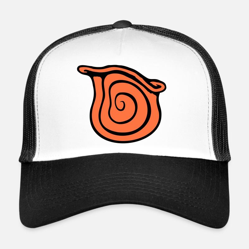 Snail Shell Snail Insect House Spiral Cool Trucker Cap