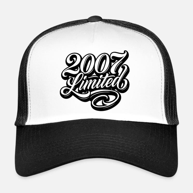 2007 Edition Limitée 18ème Anniversaire Casquette trucker 