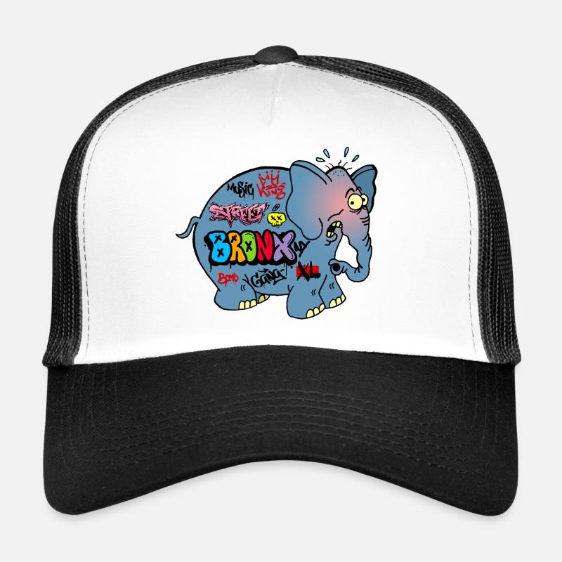 éléphant tagué Casquette trucker 