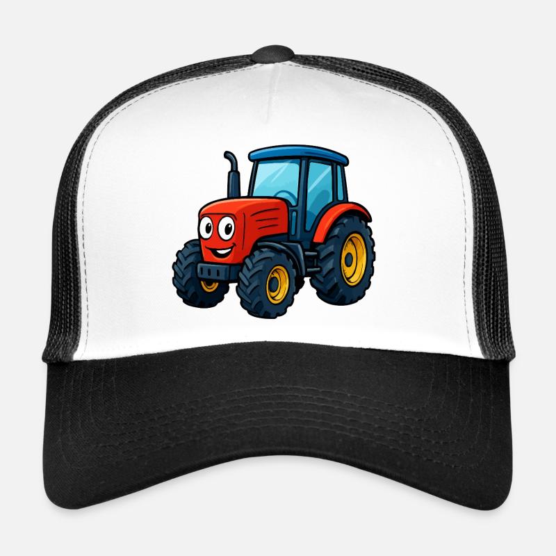 Lustiger Bauernhof Traktor Druck Trucker Cap
