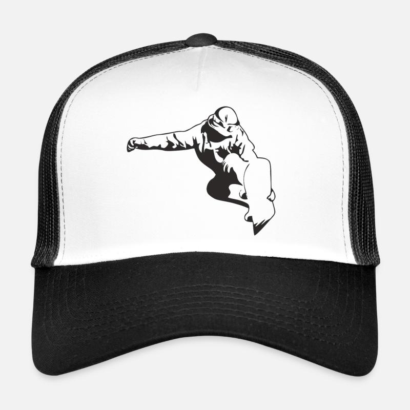 Snowboard Trucker Cap