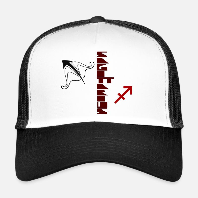 Design Sagittarius réalisé par Cean Casquette trucker 
