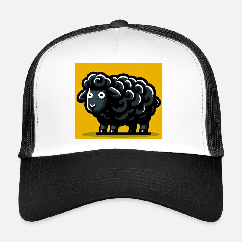 Mouton noir Casquette trucker 