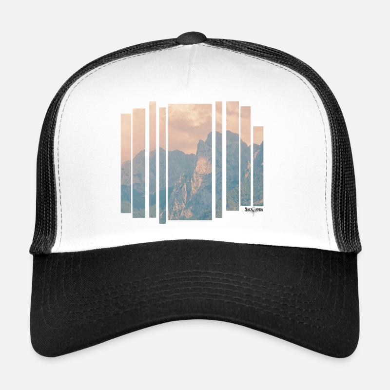 Jacaranda Kaiserblick - Trucker Cap - white/black