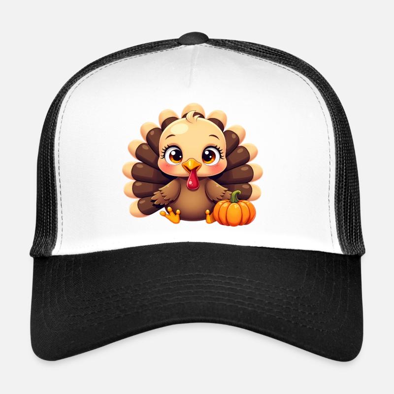 Bébé dinde de Thanksgiving Casquette trucker 