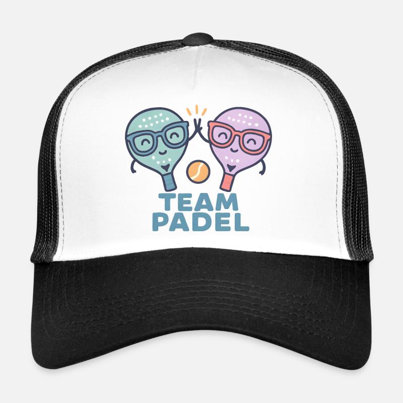 Duel Padel Amical Mascottes Coloré Casquette trucker 