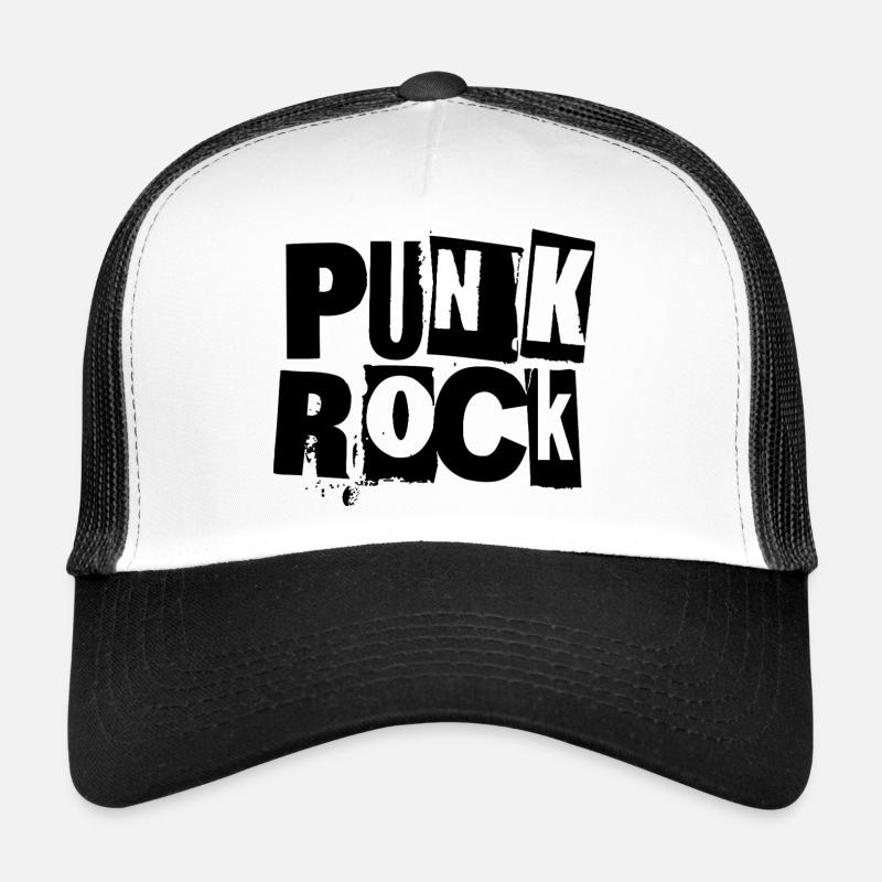 Logo gothique punk rock Casquette trucker 