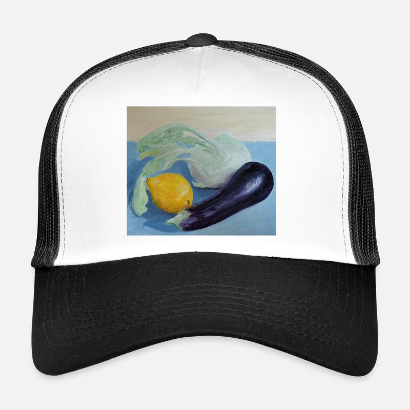 Stillleben - Trucker Cap - Weiß/Schwarz