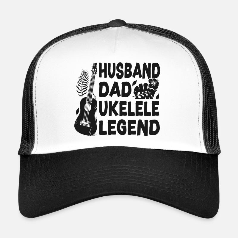 Ukulélé hawaïen ukélé Papa Mari Casquette trucker 