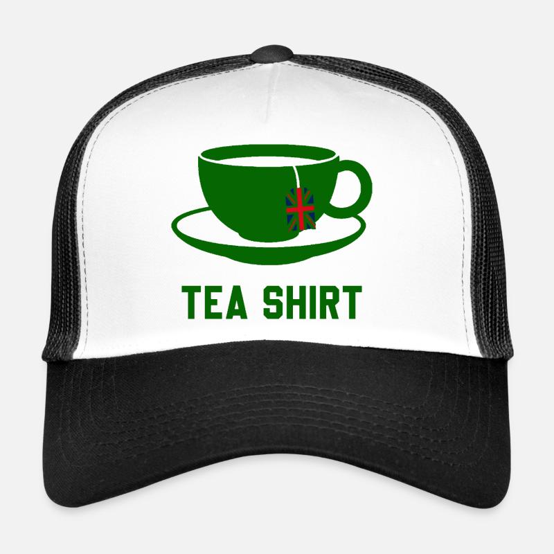 Teehemd – Wortspiel mit ruhiger Teetasse Trucker Cap