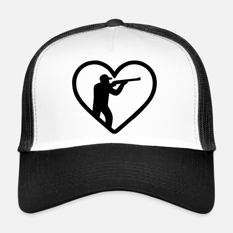 Hunting Heart – Hunter Silhouette Trucker Cap