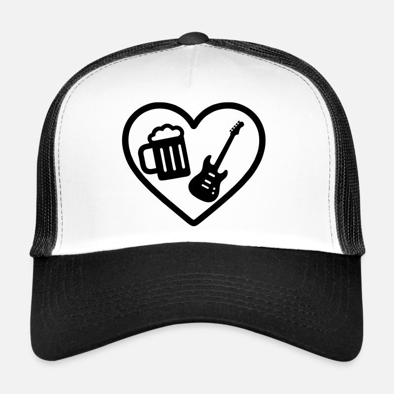 Heart Rock Bier Trucker Cap