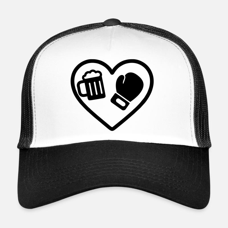 Heart Boxing Beer Trucker Cap