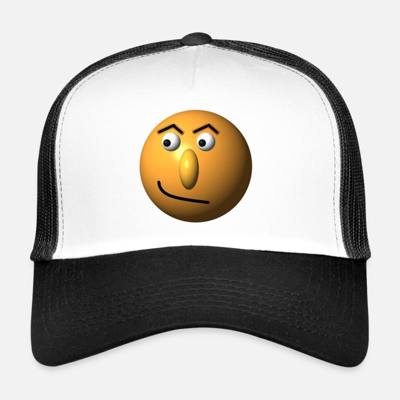 Mischievous face Trucker Cap