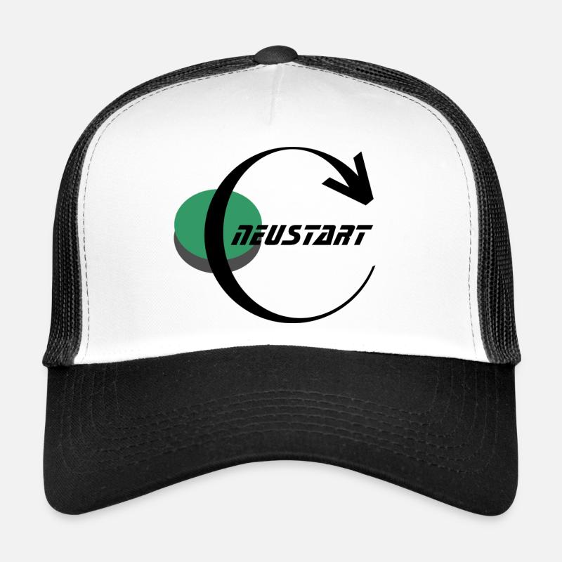 Cercle vert avec ruban noir Casquette trucker 