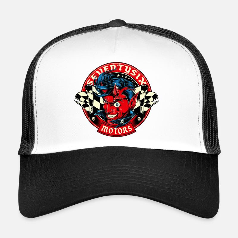 Diable chanceux Casquette trucker 