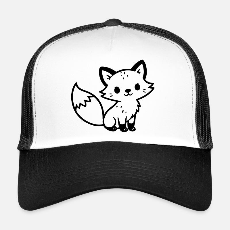 renard mignon Casquette trucker 