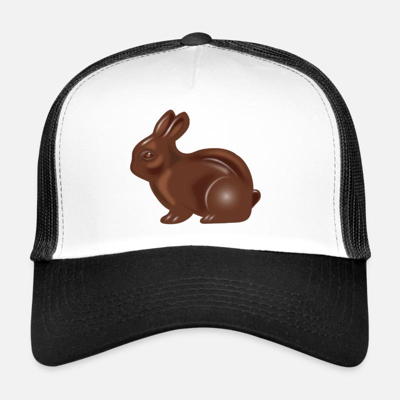 Classic chocolate Easter bunny motif Trucker Cap